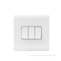 16AX250V 3Gang 1Way Light Switch White British switch